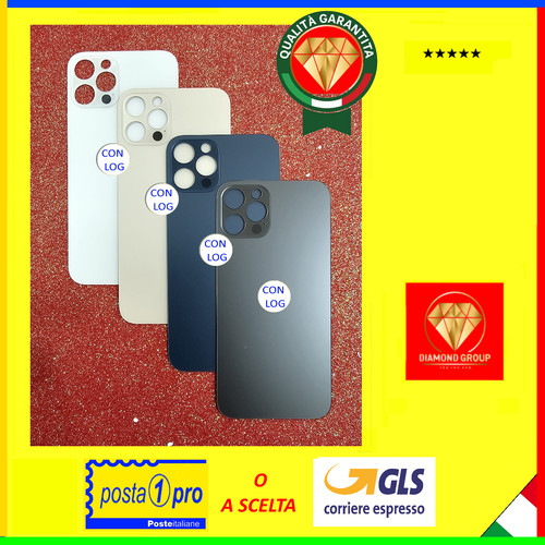 Back cover scocca vetro iphone - cover,