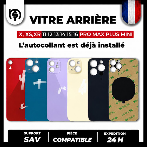 Vitre arriere pour - pour, xs