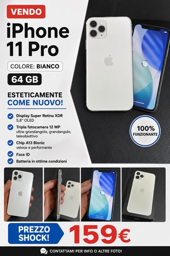 Apple iphone pro 64gb - iphone,