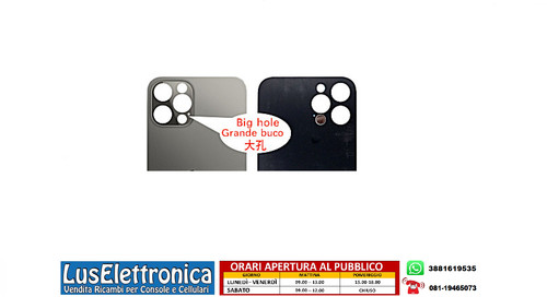 Back cover vetro posteriore - cover,