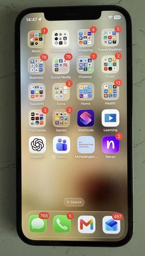 Apple iphone pro 128gb - 12,