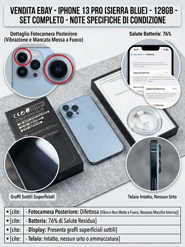 Apple iphone pro - 13, 128gb